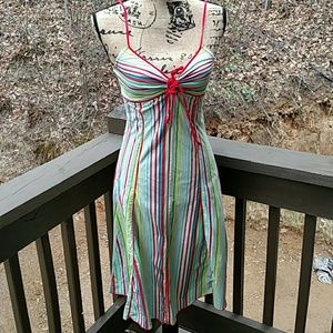 Gorgeous Rainbow sun dress